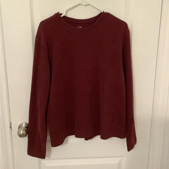 Red crew neck sweater - Picture 1 of 2